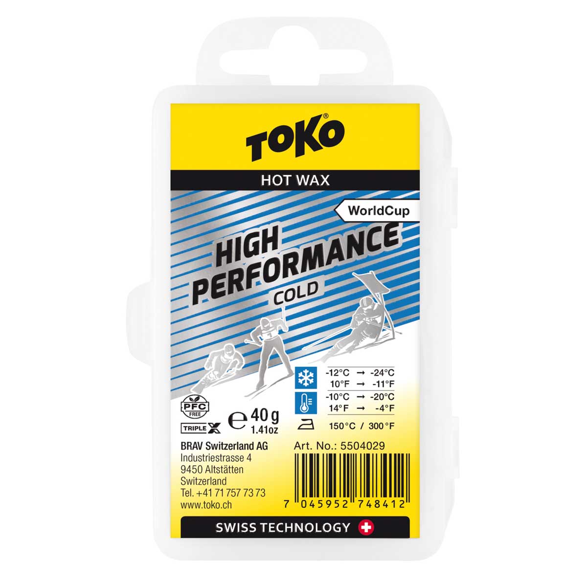 Toko World Cup High Performance Hot Wax 40 gram in Cold